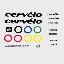 Cervelo Set 55-Bicycle Decals