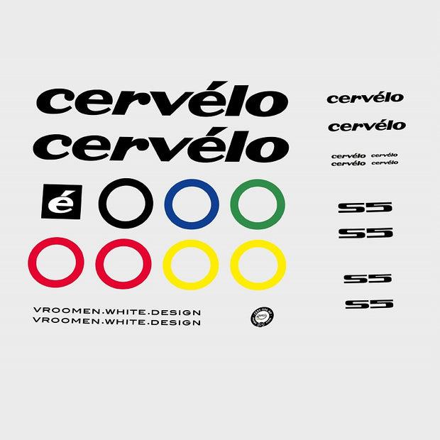 Cervelo Set 55-Bicycle Decals