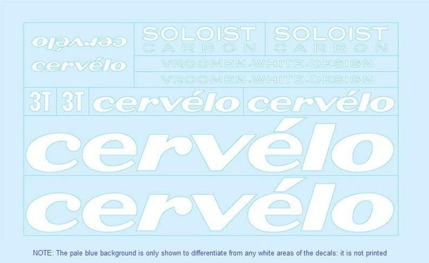Cervelo SET 7-Bicycle Decals