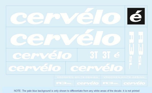 Cervelo SET 9-Bicycle Decals