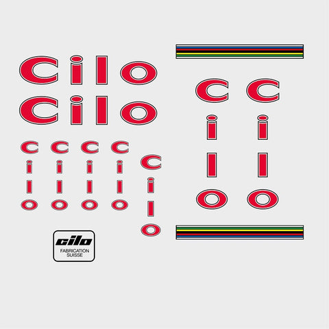 Cilo Bicycle Decals / Stickers
