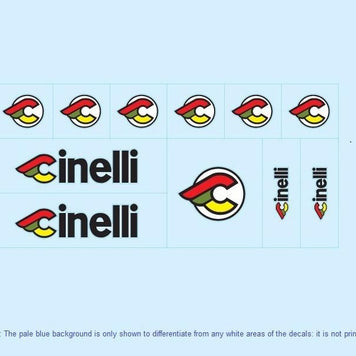 Cinelli_SET_1-Bicycle Decals