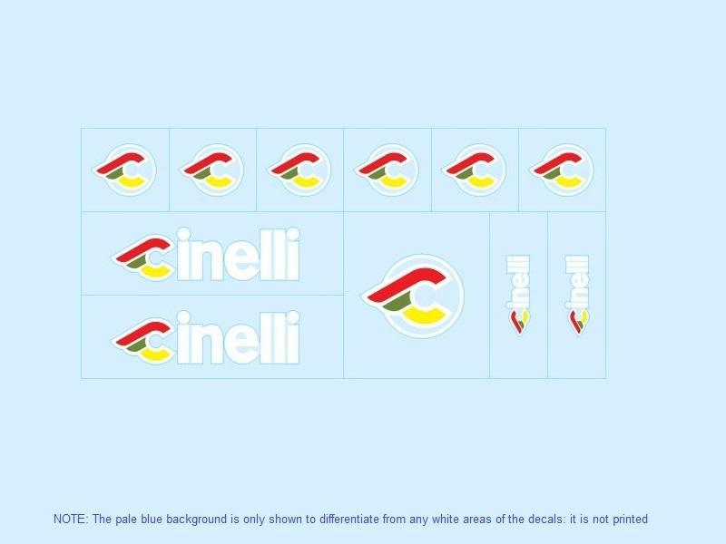 Cinelli_SET_2-Bicycle Decals