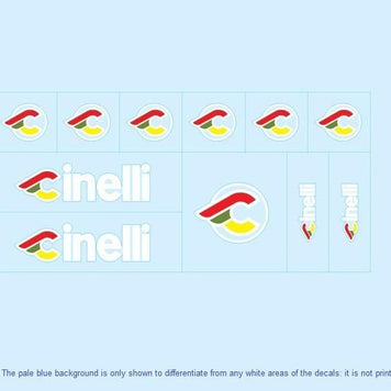 Cinelli_SET_2-Bicycle Decals