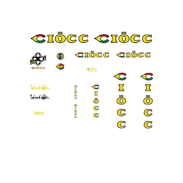 Cic Sticker Ciöcc Bicycle Decals / Stickers