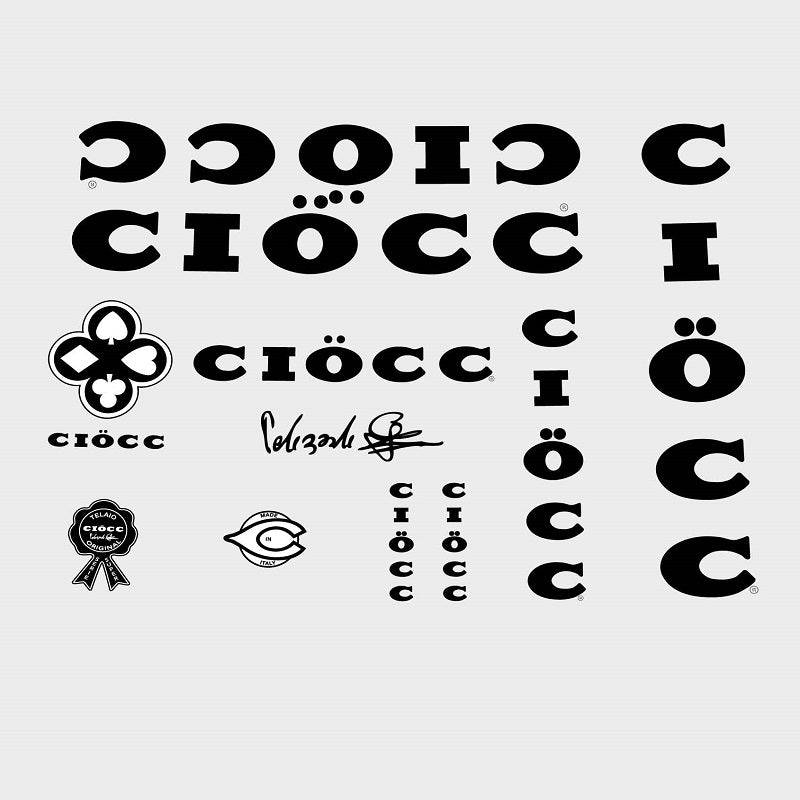 Ciocc SET 770-Bicycle Decals