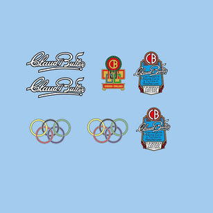 Claud Butler SET 10-Bicycle Decals
