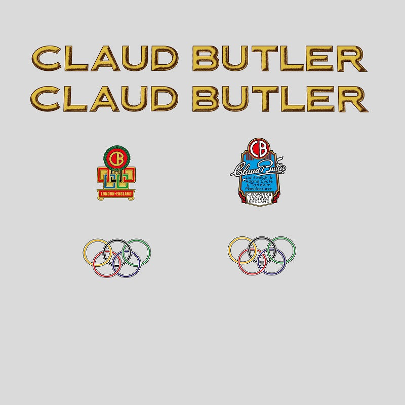 Claud Butler SET 300-Bicycle Decals