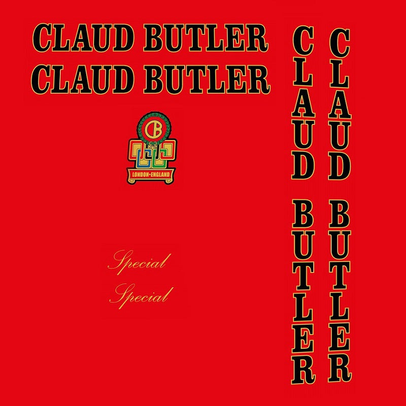 Claud Butler SET 4-Bicycle Decals