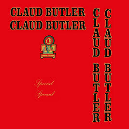 Claud Butler SET 4-Bicycle Decals