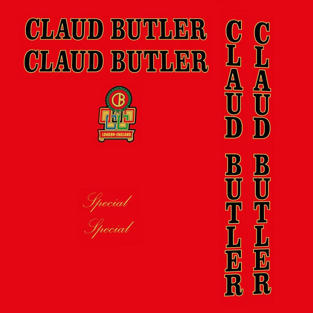 Claud Butler SET 4-Bicycle Decals