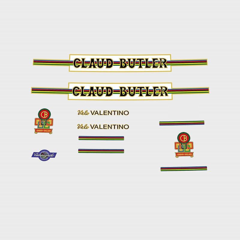 Claud Butler Set 660-Bicycle Decals