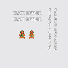 Claud Butler SET 6-Bicycle Decals