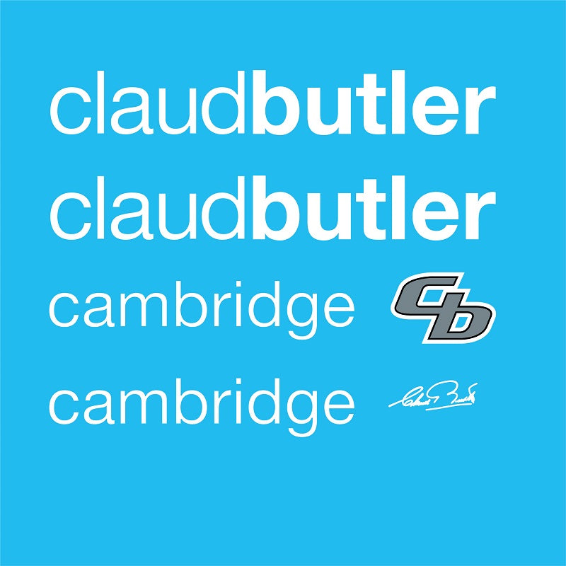 Claud Butler Set 900-Bicycle Decals