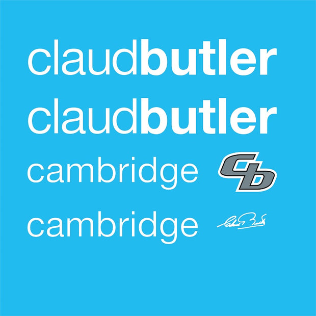 Claud Butler Set 900-Bicycle Decals