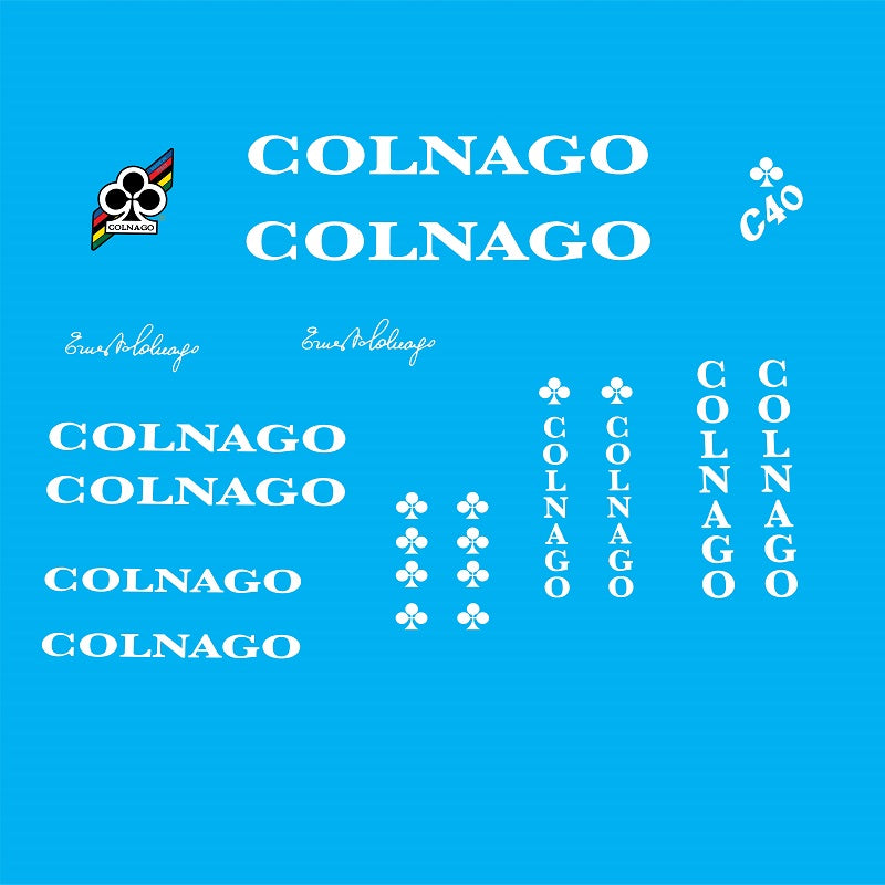 Colnago C40 Bicycle Decals / Stickers