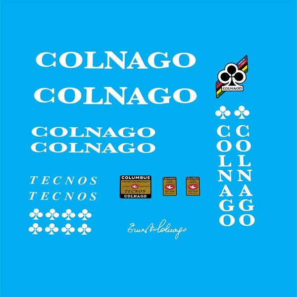 Colnago Tecnos Bicycle Decals / Stickers