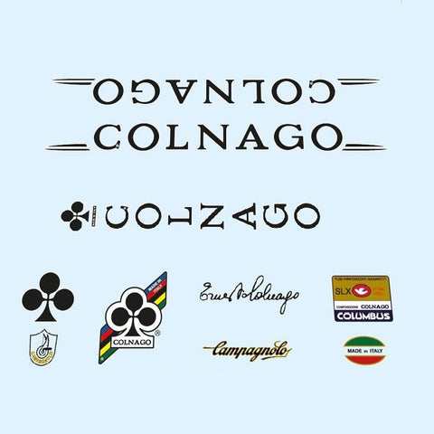 Colnago SLX Spiral Conic Bicycle Decals