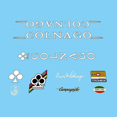 Colnago SLX Spiral Conic Bicycle Decals
