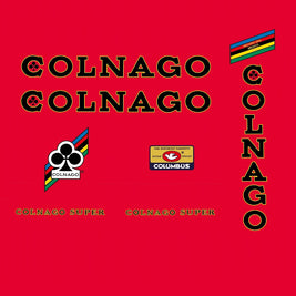Colnago Super Bicycle Decals Stickers