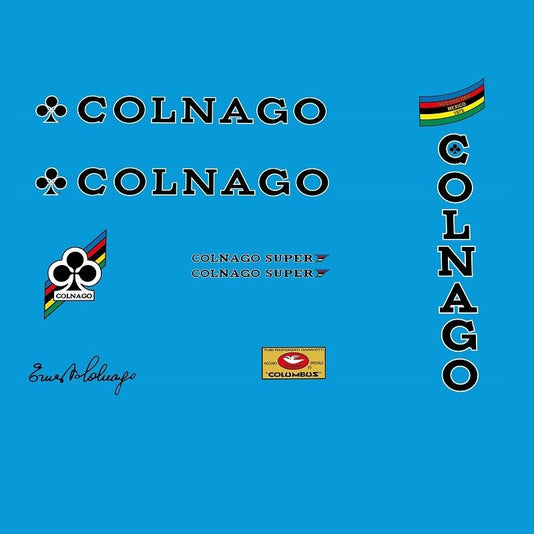 Colnago Super Bicycle Stickers / Decals – Bicycle Decals