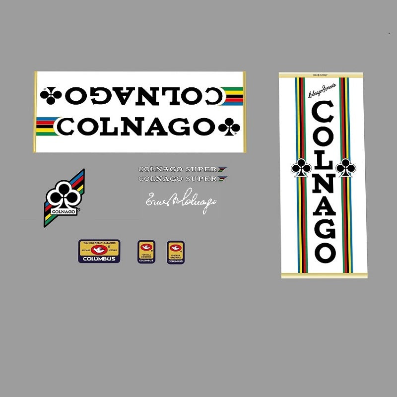 Colnago Super / Nuovo Mexico Decals / Stickers – Bicycle Decals