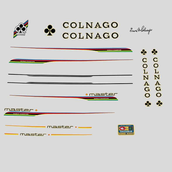 Colnago Master Decals / Stickers – Bicycle Decals