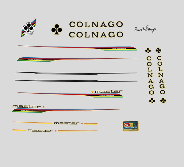 Colnago Set 68-Bicycle Decals
