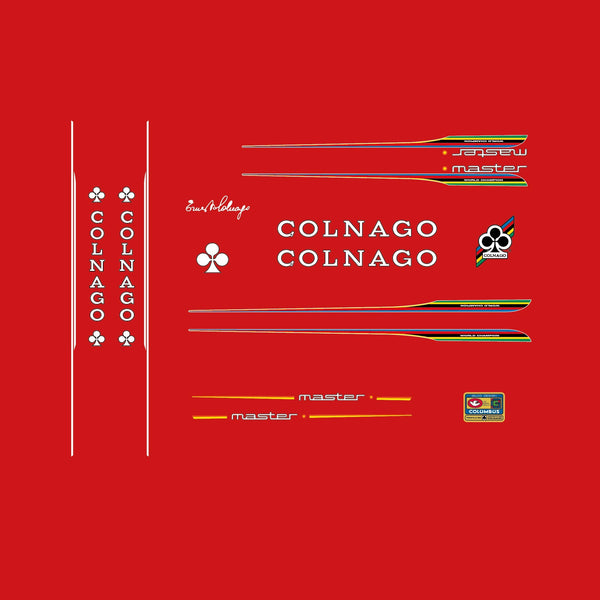 Colnago Set 69-Bicycle Decals