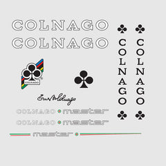Colnago Master Decals White/Black