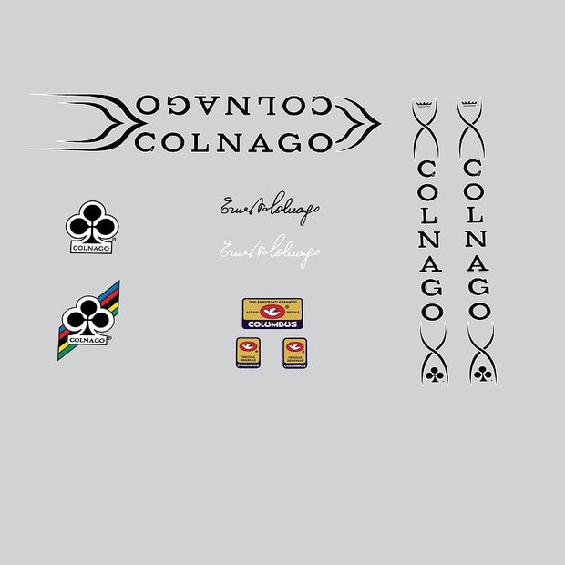 Colnago ESAMEXICO Bicycle Decals
