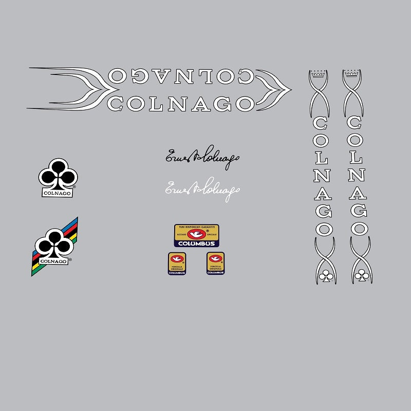Colnago ESAMEXICO Bicycle Decals