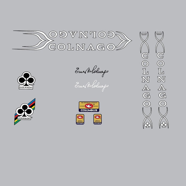 Colnago ESAMEXICO Bicycle Decals