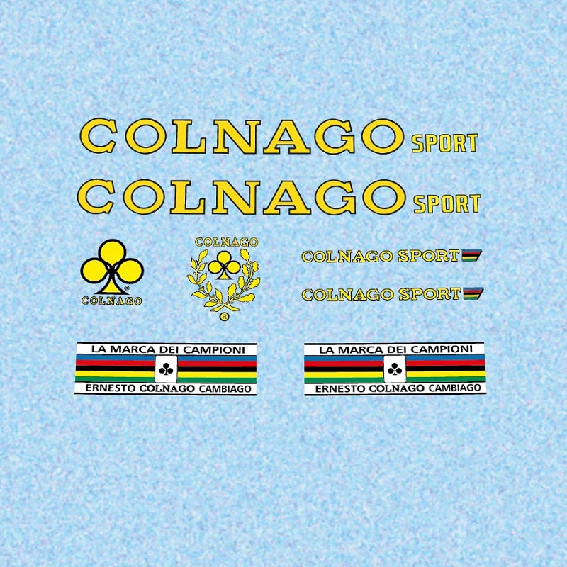 Colnago Set 735 Sport Bicycle Decals