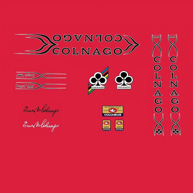 Colnago Set 75 Regal Bicycle Decals