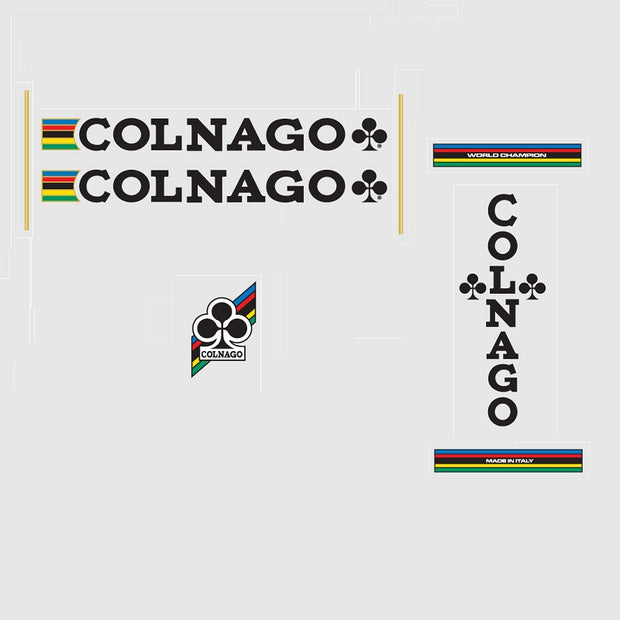Colnago Super Mexico Master Bicycle Decals