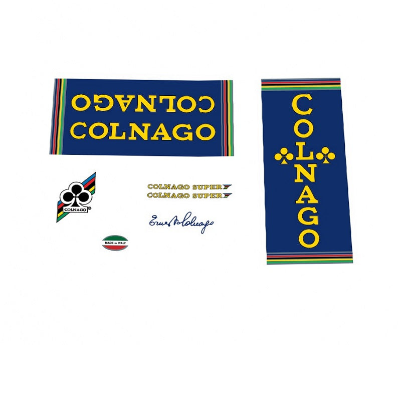 Colnago Master Super Mexico Bicycle Decals