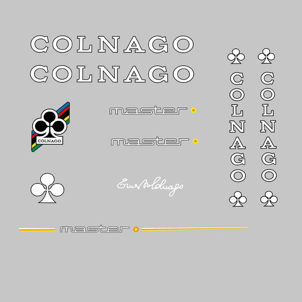 Colnago Master Bicycle Decals Stickers