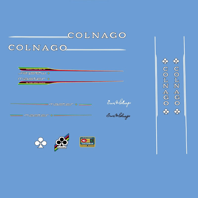 Colnago Master Bicycle Decals