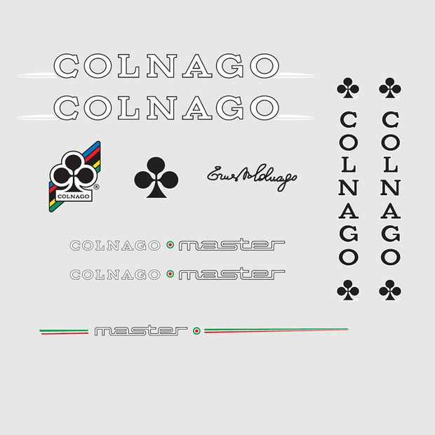 Colnago Master Bicycle Decals