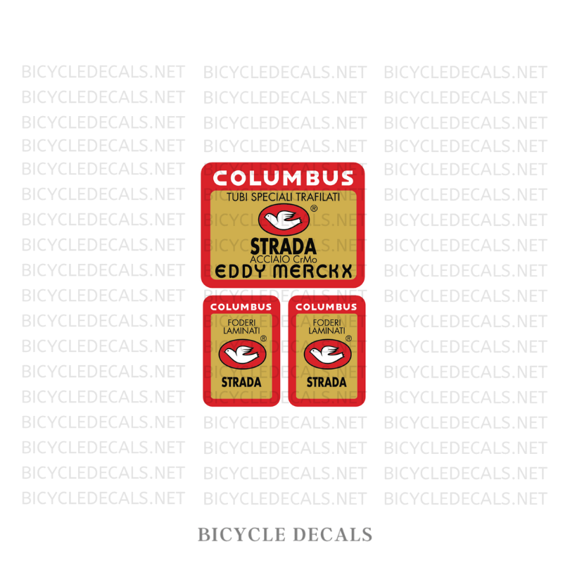 Columbus SET 55-Bicycle Decals