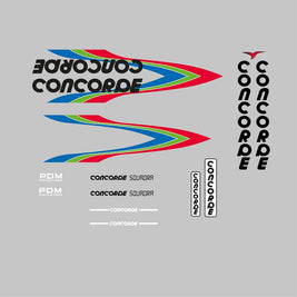 Concorde Set 890-Bicycle Decals