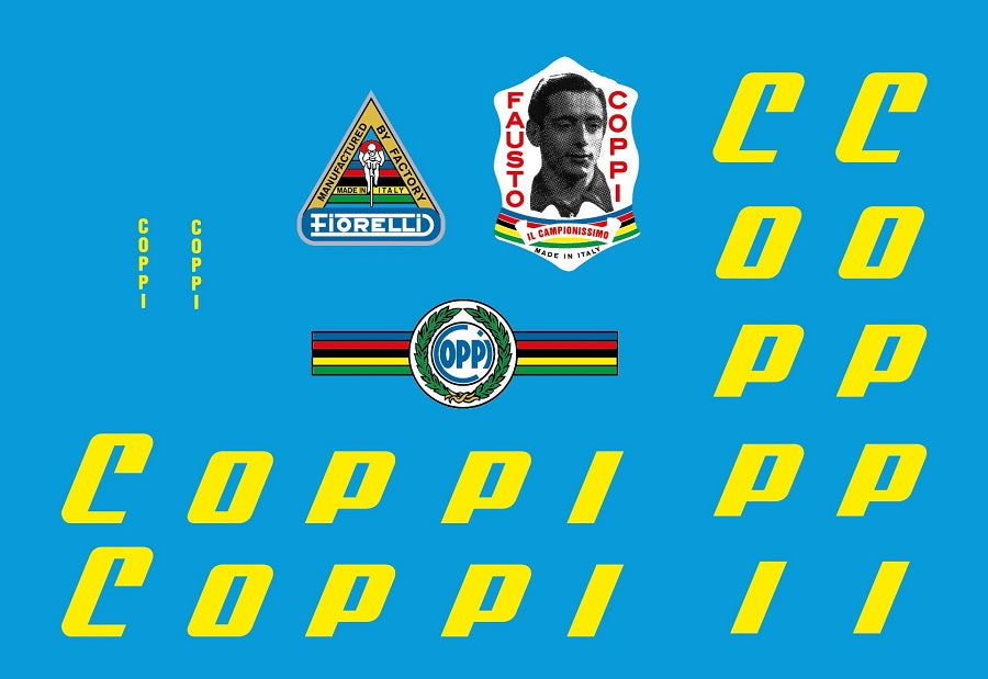 Coppi SET 10-Bicycle Decals