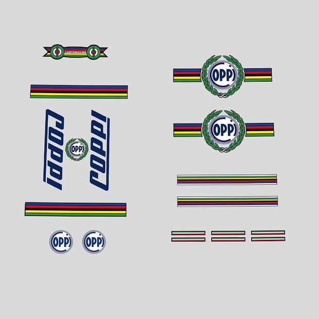 Coppi SET 100-Bicycle Decals