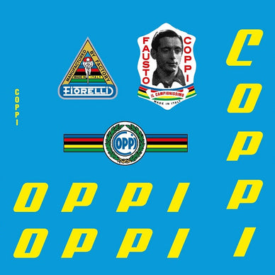 Coppi SET 10-Bicycle Decals