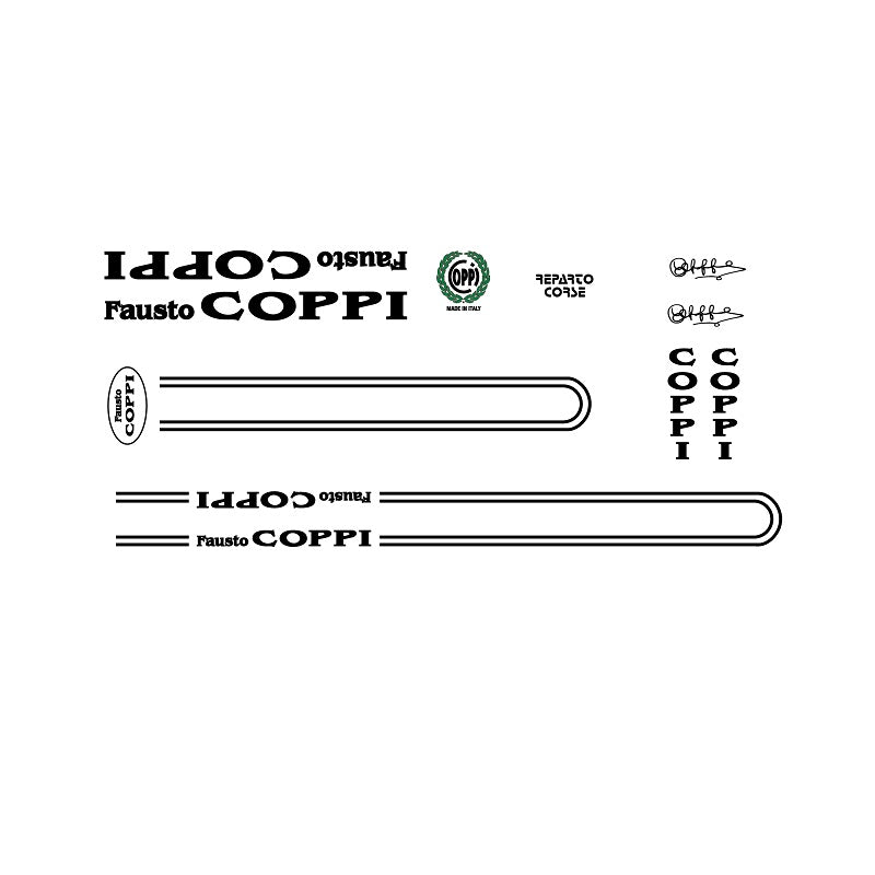 Coppi SET 200-Bicycle Decals