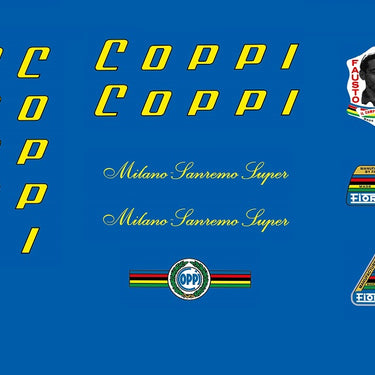 Coppi SET 20-Bicycle Decals