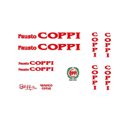 Coppi SET 230-Bicycle Decals