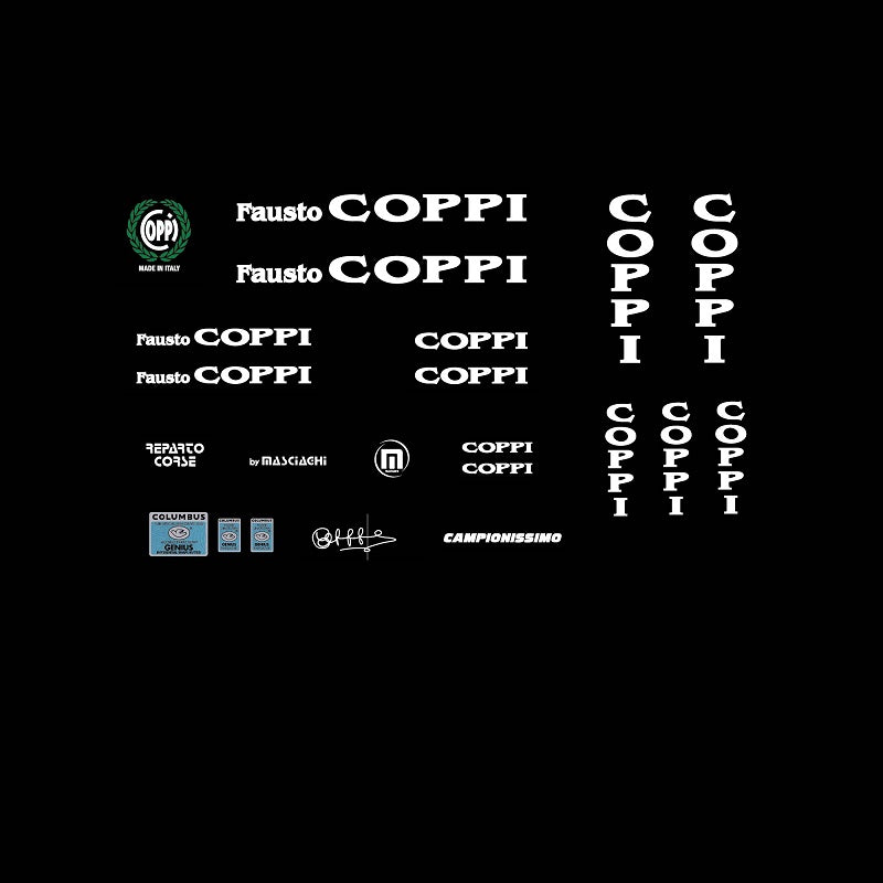Coppi SET 30-Bicycle Decals