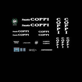 Coppi SET 30-Bicycle Decals